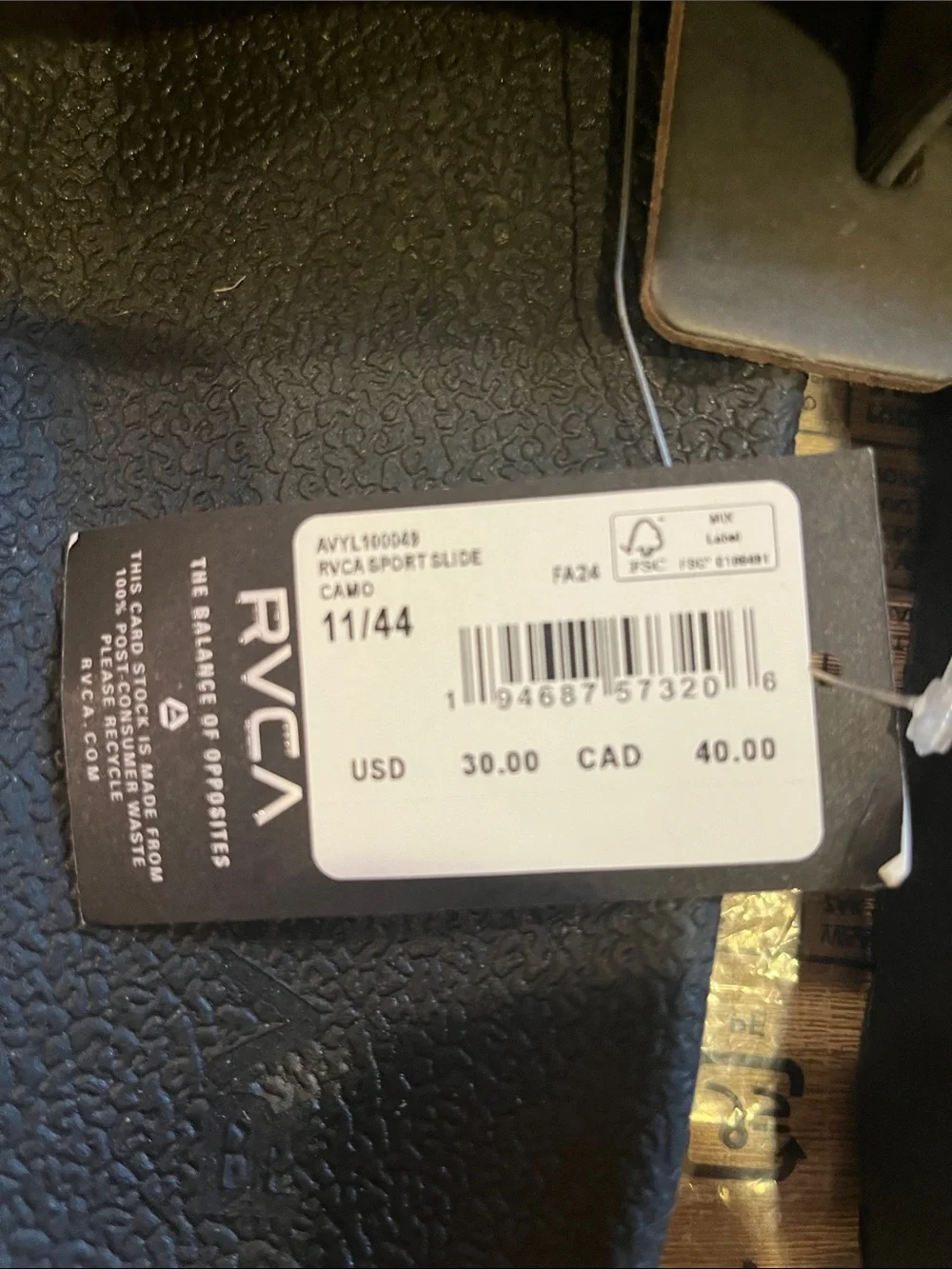 RVCA Slides Camo